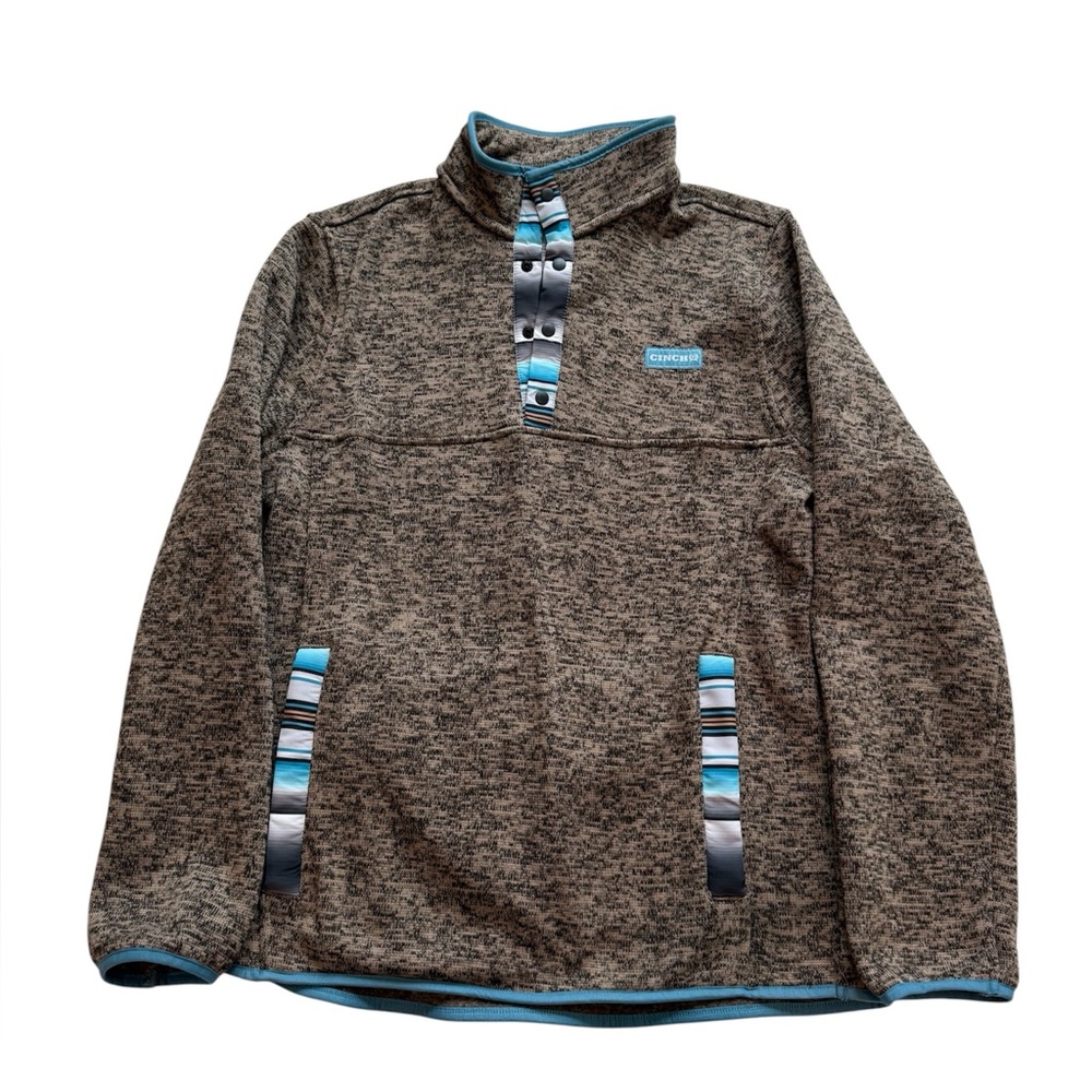 Men’s size small cinch pullover fits women’s M western native tribal